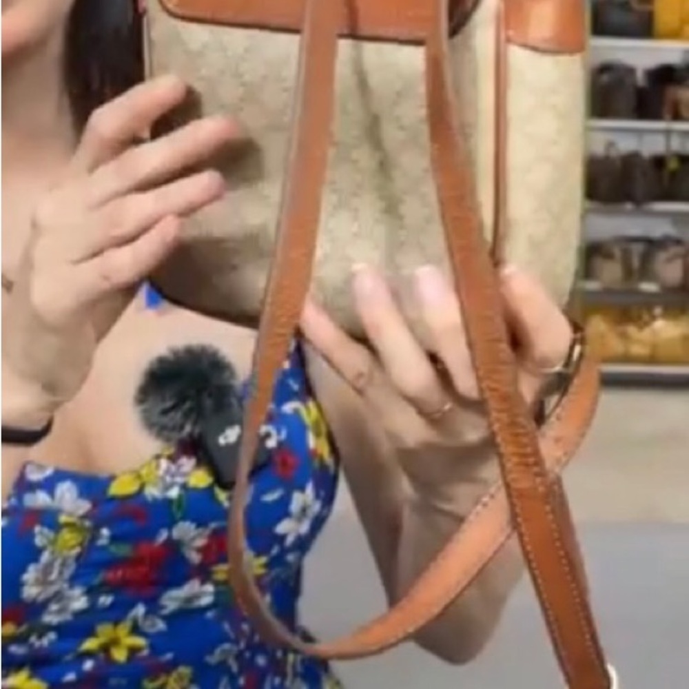 Celine Vintage Brown Leather Crossbody Bag - Picture 12 of 14